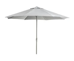 Abriola Parasoll 330x258 cm Grå