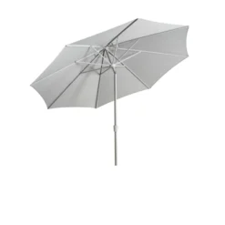 Abriola Parasoll 330x258 cm Grå