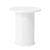 Accento Ø50 cm Sidobord Vit