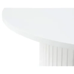Accento Ø90 cm Soffbord Vit