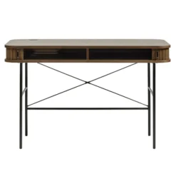 Accento 60x120 cm Skrivbord Rökt ek