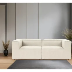 Accra 2-sits soffa Ecru