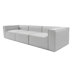 Accra 3-sits soffa Ljusgrå