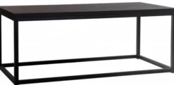 Acero Soffbord 120x60cm Svart