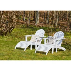 Adirondack Däckstol Vit