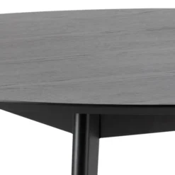 Alba Matbord Rund 140 cm Svart