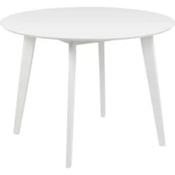 Alba Matbord Rund 105 cm Vit