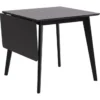 Alba Matbord 80x80/120 cm Svart