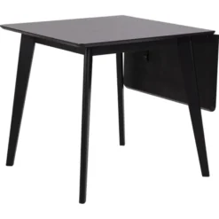 Alba Matbord 80x80/120 cm Svart