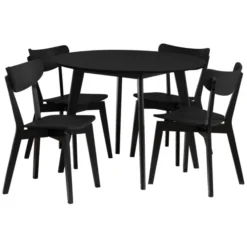 Alba Matgrupp 105 cm Lackad Ek Svart