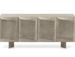 Alterego Sideoboard 4D Brushed Pearl Beige