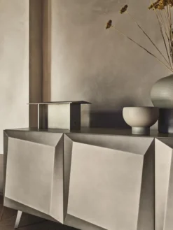 Alterego Sideoboard 4D Brushed Pearl Beige