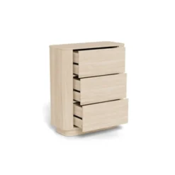 Alturo Byrå 90 cm Vitpigmenterad
