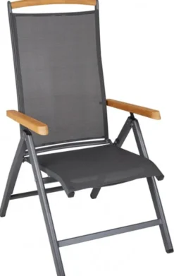Andy Positionsstol Antracit/Teak