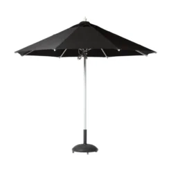 Antibes Ø3,3 m Parasoll Svart