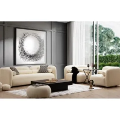 Antwerpen 3-sits soffa Bouclette Cream