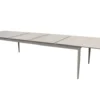 Anzio Matbord XL 110x266-396 cm Khaki