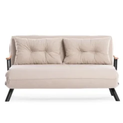 Apia 2-sits Bäddsoffa Dark Creme