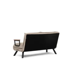 Apia 2-sits Bäddsoffa Dark Creme