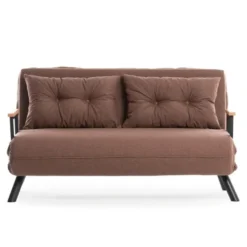 Apia 2-sits Bäddsoffa Ljusbrun