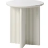 Arco Sidobord Ø50 cm Greige