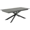 Armand Matbord 100x200-240 cm Svart Fairbanks