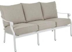 Arras 3-Sits Soffa Vit