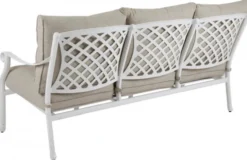 Arras 3-Sits Soffa Vit