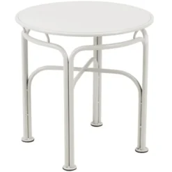 Arts Utebord Runt Ø46 cm Soft White