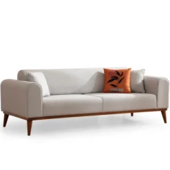 Astana 3-sits Bäddsoffa Creme