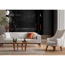 Astana 3-sits Bäddsoffa Creme
