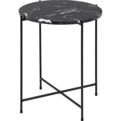 Avila Sidobord Svart