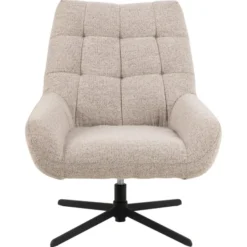 Avril Vilofåtölj Monza tyg Beige