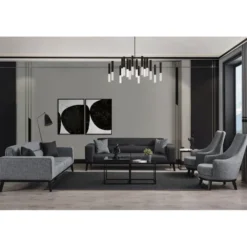 Bali 3-sits Bäddsoffa Ljusgrå