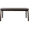 Banks Matbord 95x190-290 cm, Mörk espresso-ek