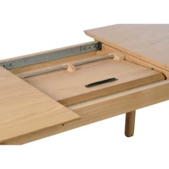 Banks Matbord 95x190-290 cm, Naturlig ek
