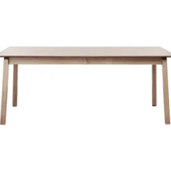 Banks Matbord 95x190-290 cm, Vitpigmenterad ek