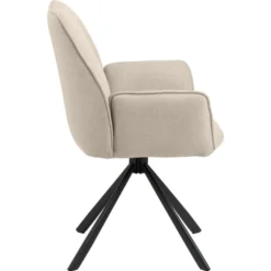 Bayonne Karmstol Basel tyg Beige