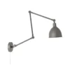 Bazar Vägglampa Grå