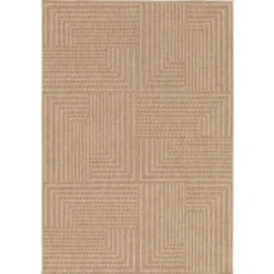 Belle Utematta 160x230 cm Beigebrun
