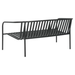 Bendt 2-sits Soffa 138x72 cm Svart/Teddy Ant