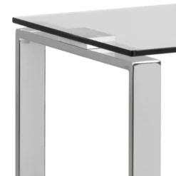 Benz Konsolbord 110x40 cm Krom/Glas