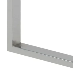 Benz Satsbord 55x50x50 cm Krom/Glas