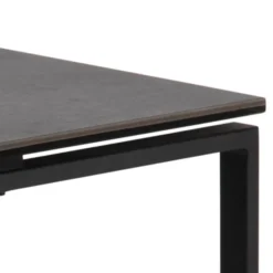 Benz Satsbord 55x50x50 cm Svart Keramik