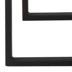 Benz Satsbord 55x50x50 cm Svart Keramik