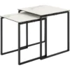 Benz Satsbord 55x50x50 cm Vit Keramik