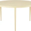 Bigby Matbord Rund 130 cm Lemon