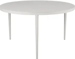 Bigby Matbord Rund 130 cm Light Grey