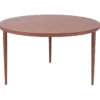 Bigby Matbord Runt Ø130 cm Zin Red