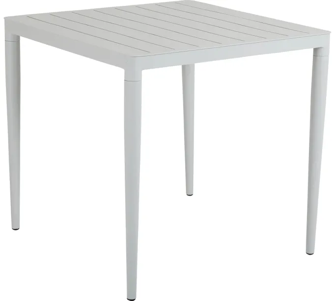Bigby Matbord 76x76 cm Light Grey